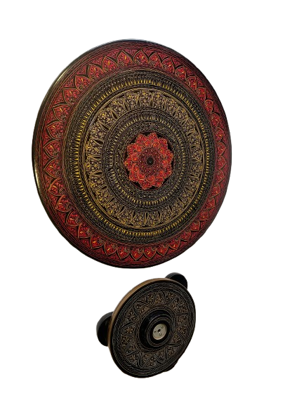 Naqsheen Coffee Table (D:43 cm | H:46 cm) - Image 13