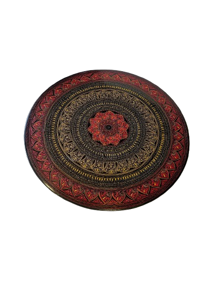 Naqsheen Coffee Table (D:43 cm | H:46 cm) - Image 11