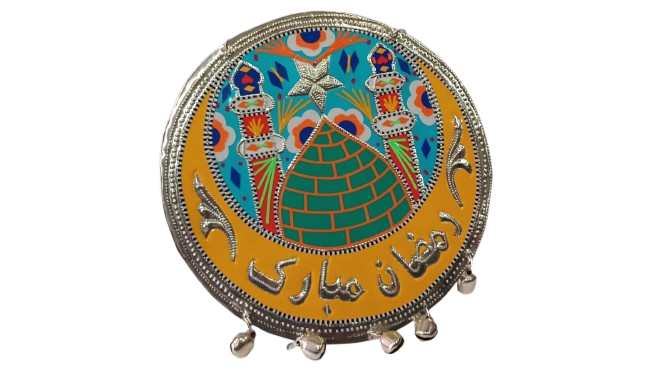 Chamakpatti Ramadan Mubarak Wall Hanging – Crescent & Star Design - Image 3