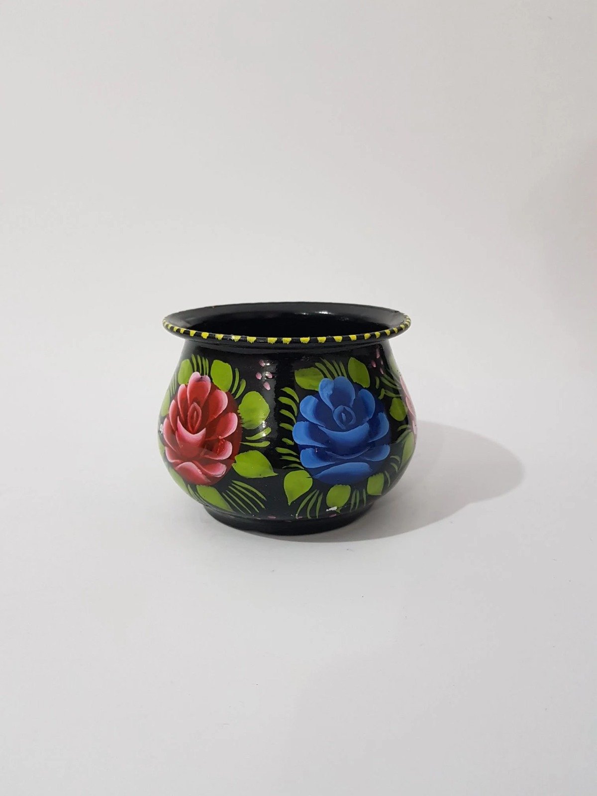 Truck Art Pot Set/Pakistani Hand Painted Matki Set/Truck Art Pakistan Home Decoration Handi Set/Pakistani Handicraft/Best Gift Item (3 pcs) - Image 4