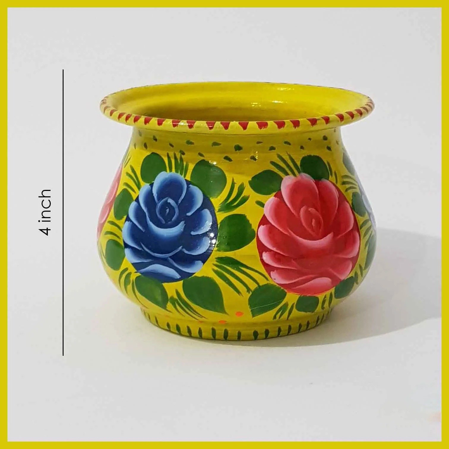 Truck Art Pot Set/Pakistani Hand Painted Matki Set/Truck Art Pakistan Home Decoration Handi Set/Pakistani Handicraft/Best Gift Item (3 pcs) - Image 5
