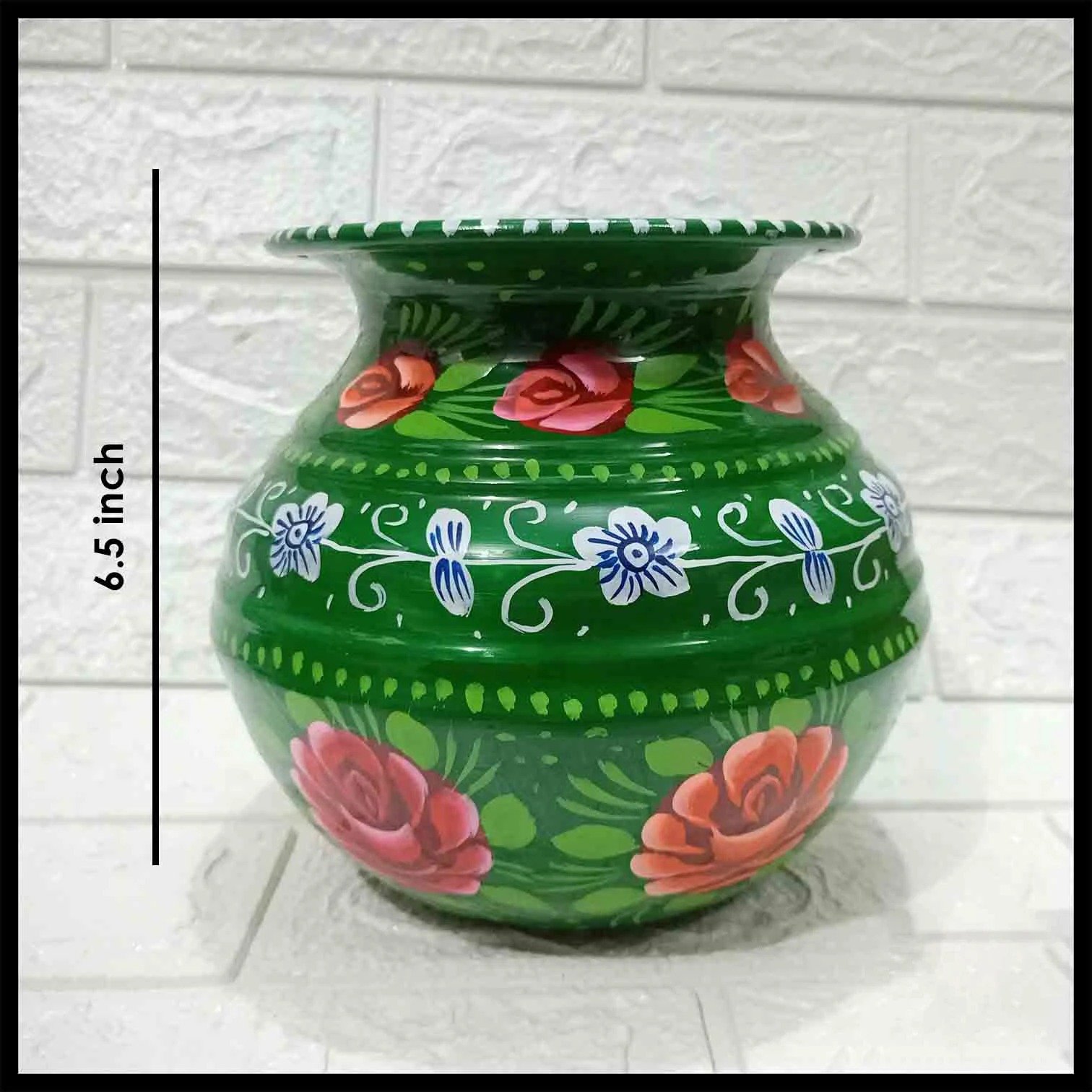Truck Art Pot Set/Pakistani Hand Painted Matki Set/Truck Art Pakistan Home Decoration Handi Set/Pakistani Handicraft/Best Gift Item (3 pcs) - Image 10