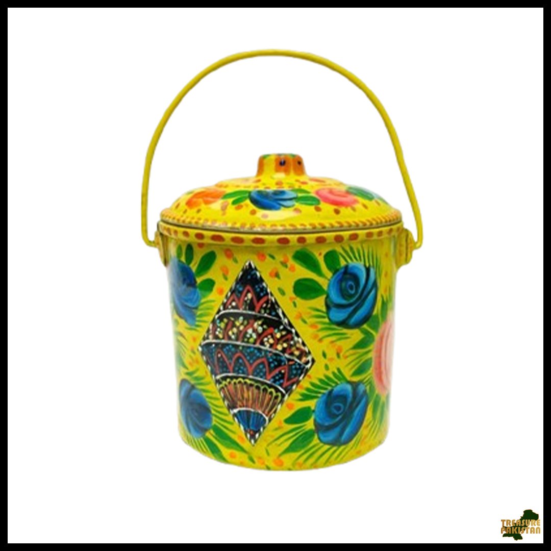 Truck Art Milk Bucket (Size : 17cmx14cm) - Image 12