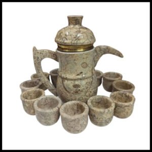 Elegant Onyx Kehva Set – Timeless Luxury for Your Table