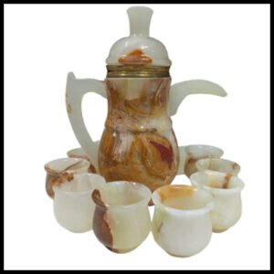 Elegant Onyx Kehva Set – Timeless Luxury for Your Table