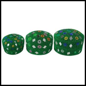 Handcrafted Decorative Bajri Box – Set of 3