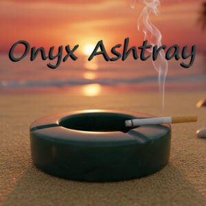 Onyx Ash Tray (Size : 10 cm)