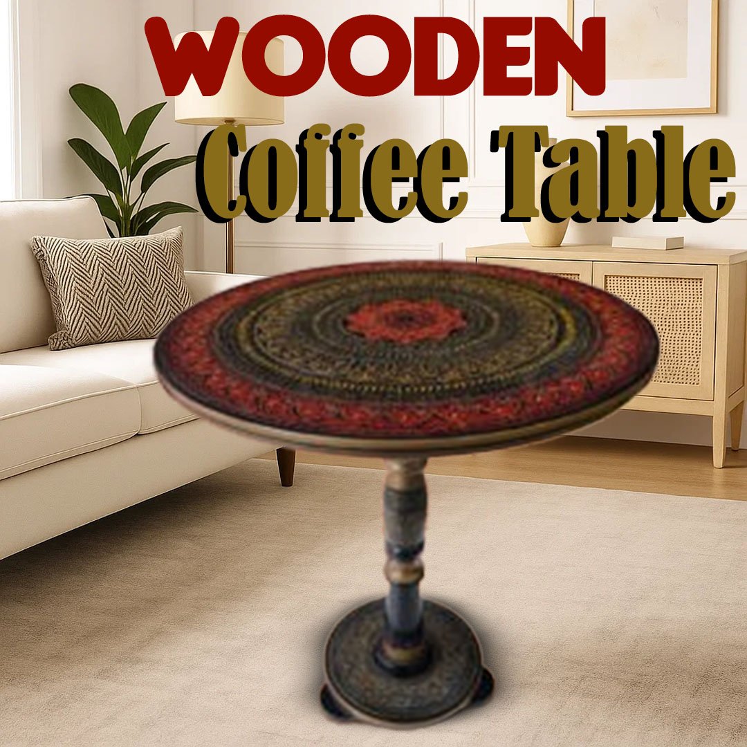 Naqsheen Coffee Table (D:43 cm | H:46 cm)