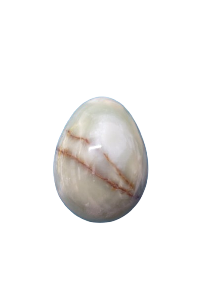 Onyx Egg/Pakistani Handcrafted Marble Egg - Image 3