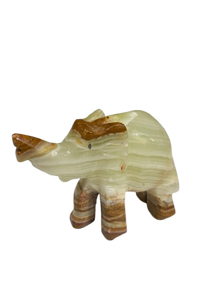 Onyx Elephant (Size :11 cm) - Image 3