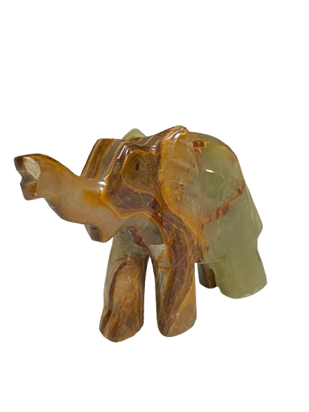 Onyx Elephant (Size :11 cm) - Image 3