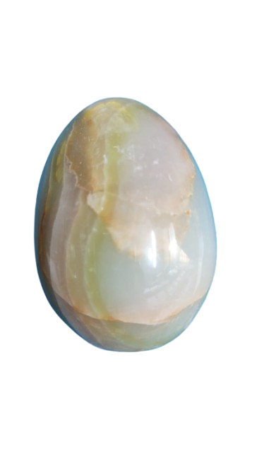 Onyx Egg/Pakistani Handcrafted Marble Egg - Image 4