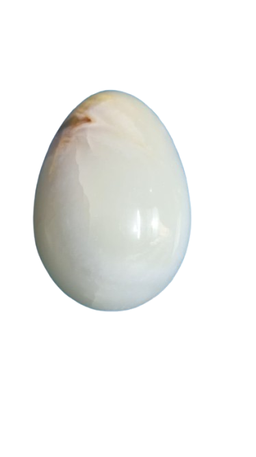 Onyx Egg/Pakistani Handcrafted Marble Egg - Image 3