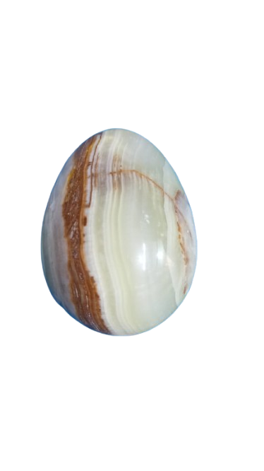 Onyx Egg/Pakistani Handcrafted Marble Egg - Image 4