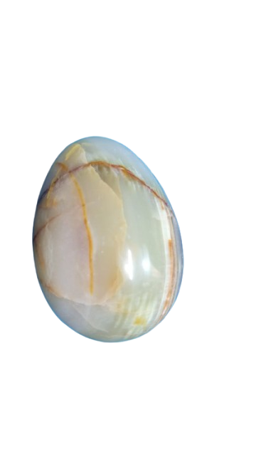 Onyx Egg/Pakistani Handcrafted Marble Egg - Image 4