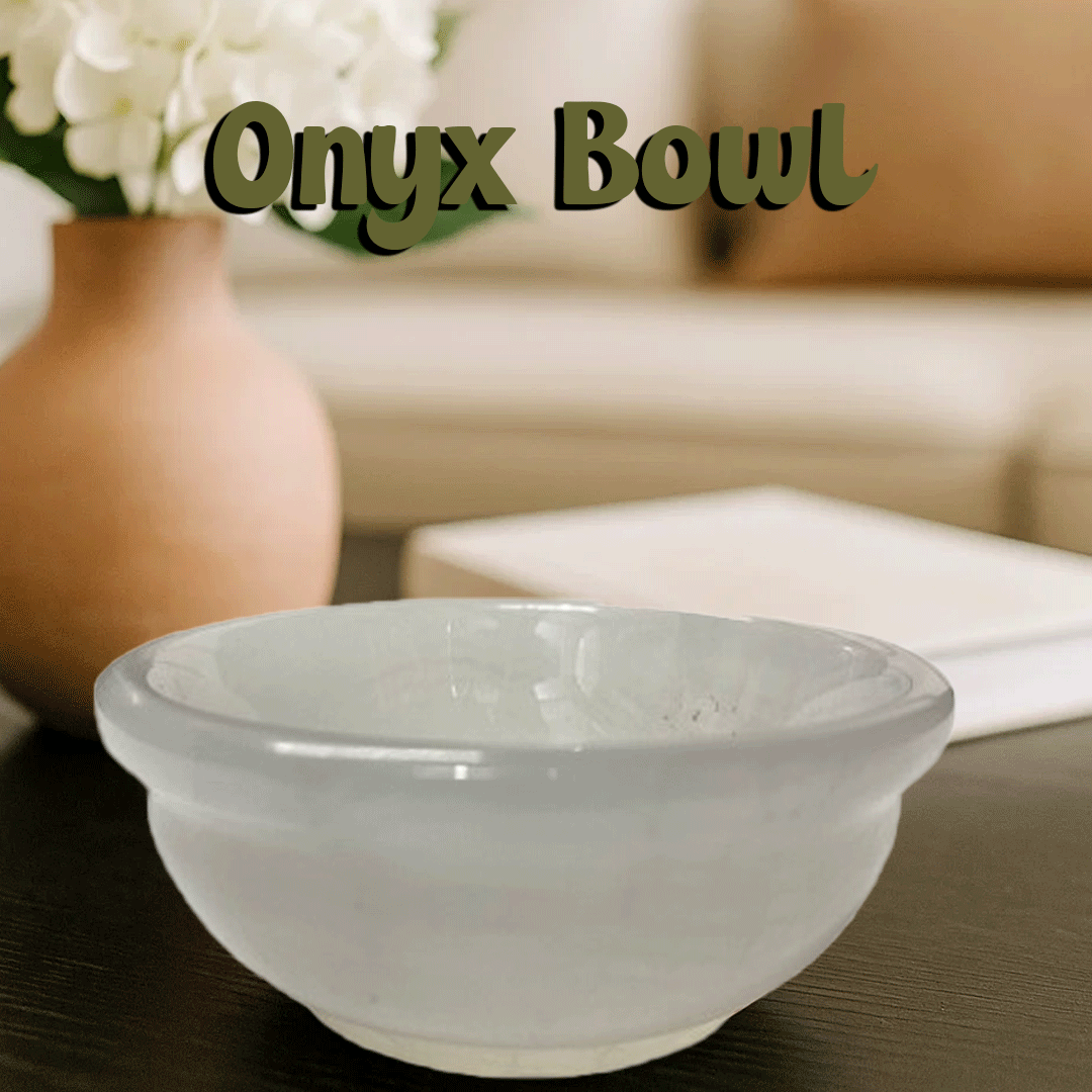 Onyx Bowl for Home Décor Size 3-inch - Image 2