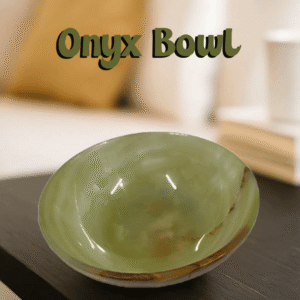 Onyx Bowl for Home Décor Size 4-inch