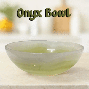 Onyx Bowl for Home Décor Size 4-inch