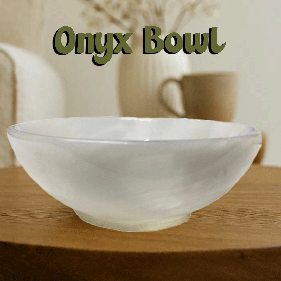 Onyx Bowl for Home Décor Size 4-inch - Image 2