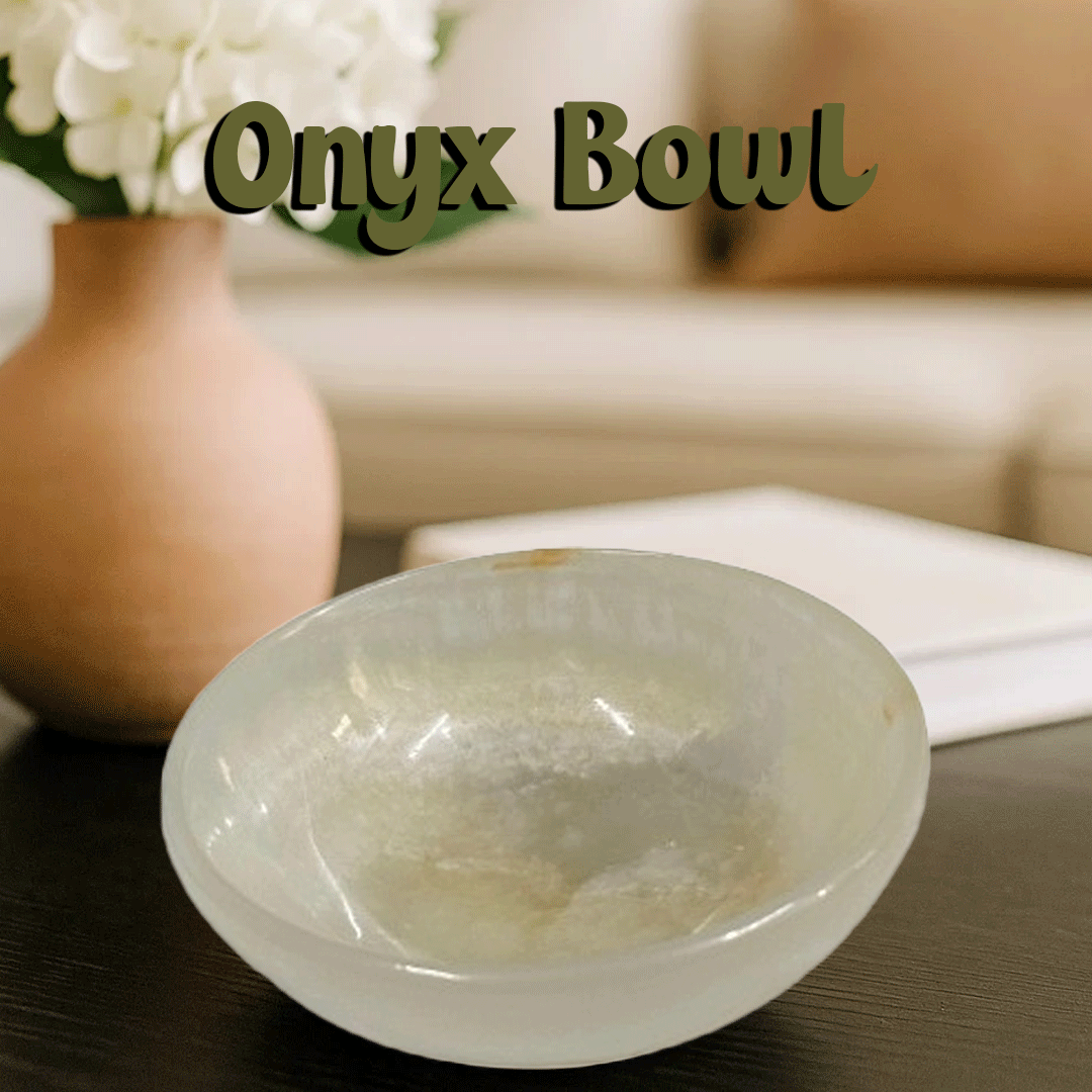 Onyx Bowl for Home Décor Size 4-inch - Image 2