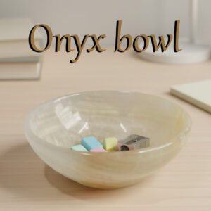 Onyx Bowl for Home Décor Size 4-inch