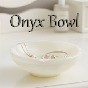 Onyx Bowl for Home Décor Size 4-inch