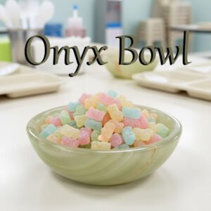 Onyx Bowl for Home Décor Size 5-inch