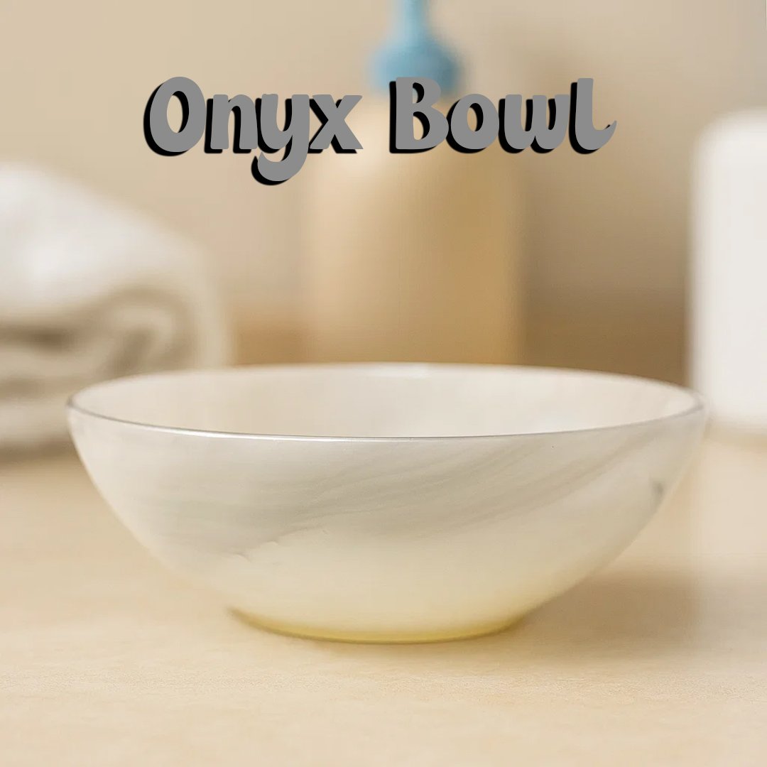 Onyx Bowl for Home Décor Size 5-inch - Image 2