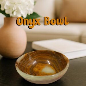 Onyx Bowl for Home Décor Size 4-inch