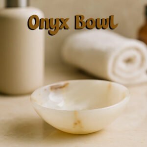 Onyx Bowl for Home Décor Size 5-inch