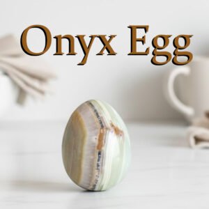 Onyx Egg/Pakistani Handcrafted Marble Egg