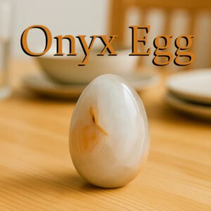 Onyx Egg/Pakistani Handcrafted Marble Egg