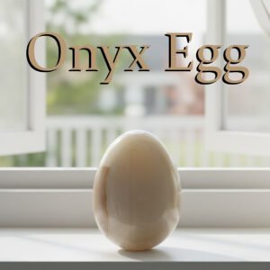 Onyx Egg/Pakistani Handcrafted Marble Egg