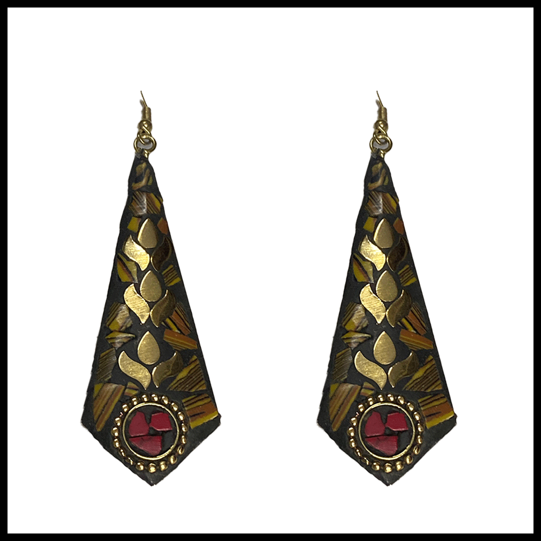Elegant Handcrafted Earrings – Sparkle with Timeless Style - Image 2