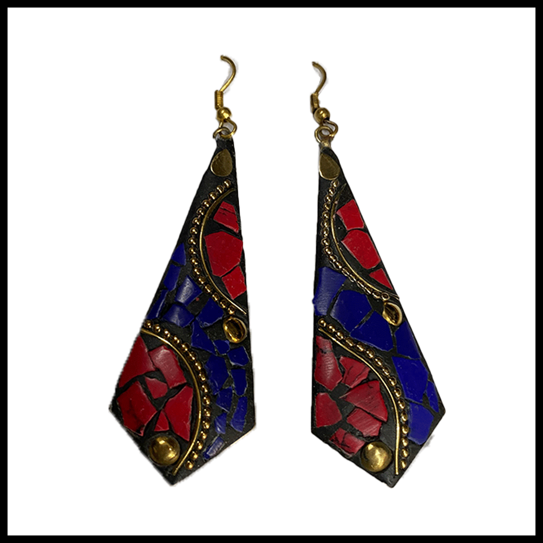 Elegant Handcrafted Earrings – Sparkle with Timeless Style - Image 3