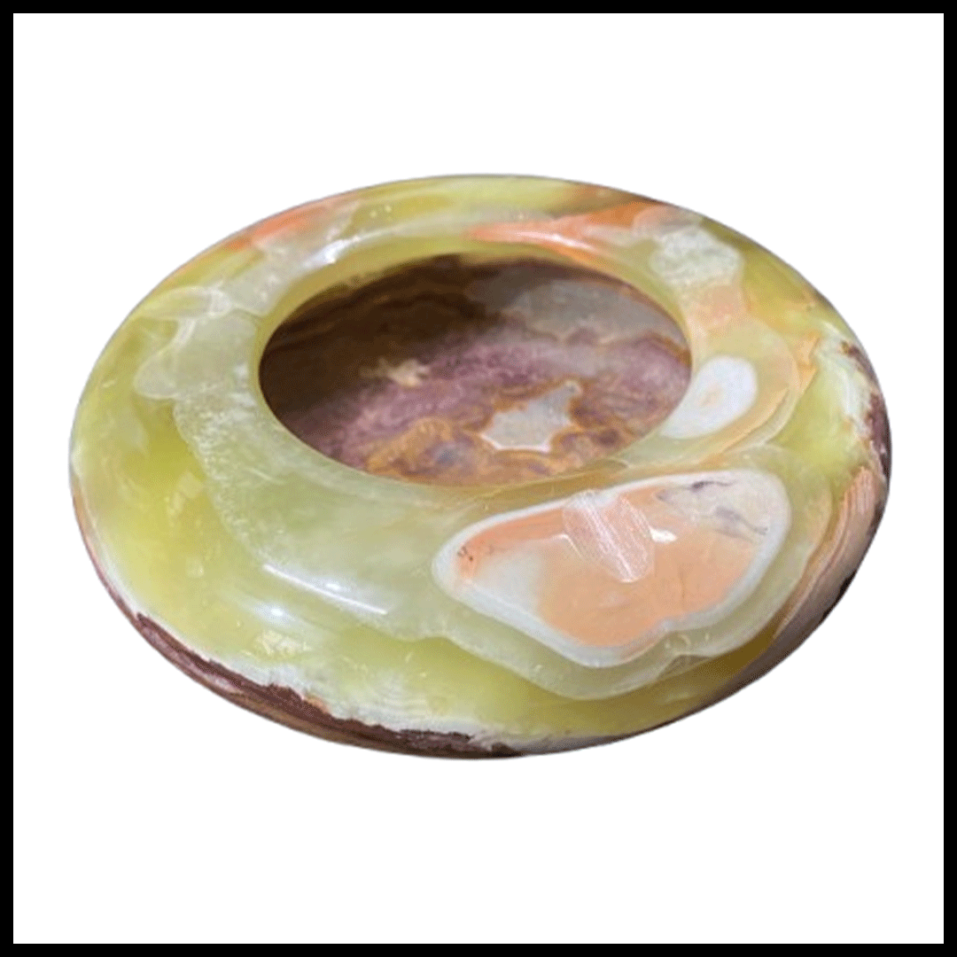 Onyx Ash Tray (Size : 12 cm) - Image 2