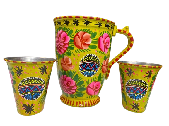 Truck Art Drinkware Set (3 pcs) - Image 6