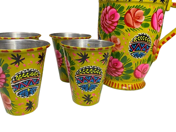 Truck Art Drinkware Set (5 pcs) - Image 4