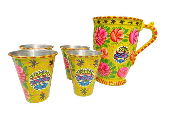Truck Art Drinkware Set (5 pcs) - Image 5