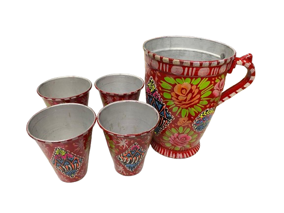 Truck Art Drinkware Set (5 pcs) - Image 4