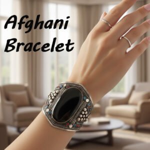 Afghani Bracelet With Artificial Stone
