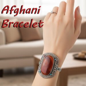 Afghani Bracelet With Artificial Stone