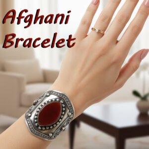 Afghani Bracelet With Artificial Stone