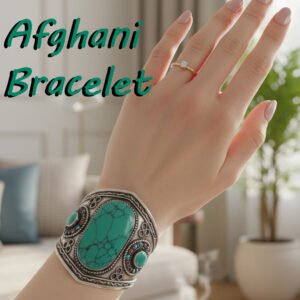 Afghani Bracelet With Artificial Stone