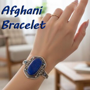 Afghani Bracelet With Artificial Stone
