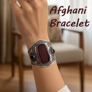 Afghani Bracelet With Artificial Stone