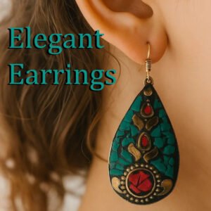 Elegant Handcrafted Earrings – Sparkle with Timeless Style