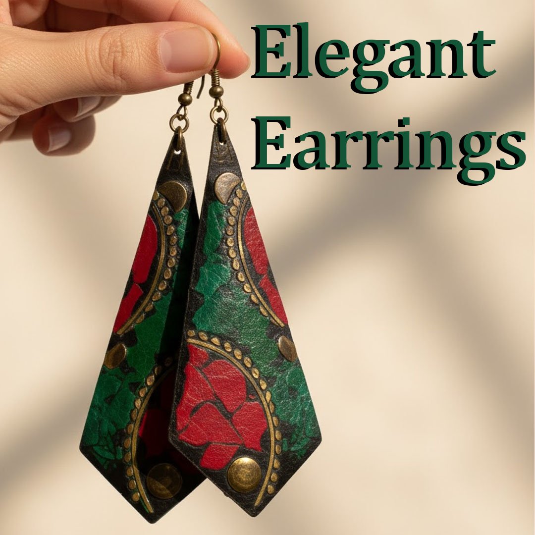 Elegant Handcrafted Earrings – Sparkle with Timeless Style