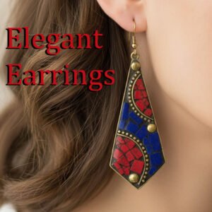Elegant Handcrafted Earrings – Sparkle with Timeless Style