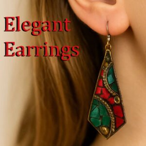 Elegant Handcrafted Earrings – Sparkle with Timeless Style